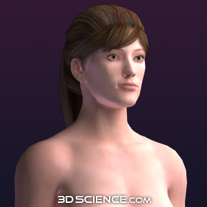3D Pregnant Female Morph